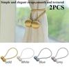 1/2Pcs  Magnetic Curtain Tieback High Quality Clip Curtains Buckle Holder Decorative Home Polyester Curtains Accessories