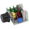 AC 220V 2000W PMW Регулятор скорости двигателя 25A SCR Регулятор напряжения Диммирование Диммер Термостат Модуль электронного регулятора напряжения
