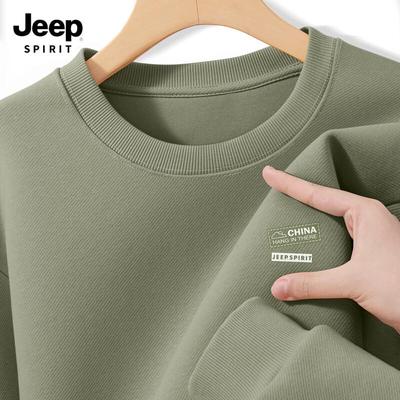 JEEP SPIRIT Мужской повседневный пуловер-свитшот 2025