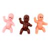 10 Pcs Baby Ornaments Baby Figurine Reusable Smooth Baby Shower Gift Mini Plastic Mini PVC Babies Party Decoration Ornaments