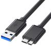 USB 3.0 A Папа на Micro USB 3.0 B Папу Кабель для передачи данных 0,3 метра для внешнего жесткого диска и мобильного устройства