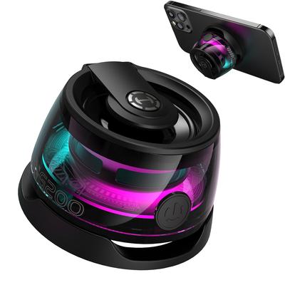 Edifier G200 Компактная Многофункциональная Портативная Bluetooth Колонка с Магнитной Подставкой для Телефона iPhone и Идея для Подарка Мощная Портативная Беспроводная RGB Колонка