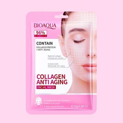 BIOAQUA - Антивозрастная коллагеновая маска для лица