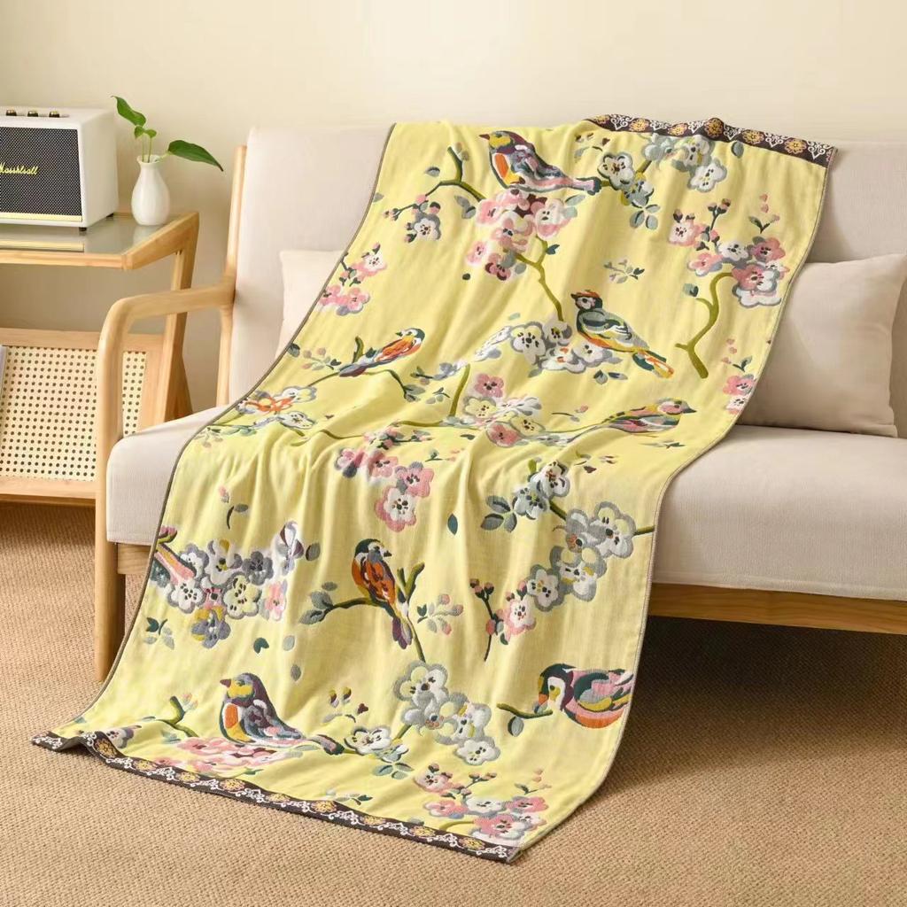 Gauze Cotton Pure Towel Bath Men And Women Soft Cotton Quickdrying Adult Children Cartoon Bath Towel Oversized Towel