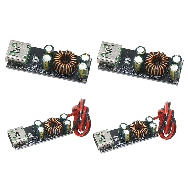 Qc4.0 Qc3.0 Usb Type-C Mobile Phone Quick Charge Adapter 6-35V Step Down Boost Module For Huawei Scp/Fcp