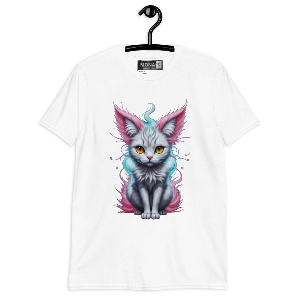 Short-Sleeve Unisex T-Shirt Cat Anime Colors