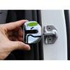 Подходит для Volvo XC90 2016- Черный Титан Защитная Накладка на Замок Двери 4 шт.