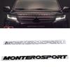 Буквенный шильдик MONTERO SPORT для Mitsubishi MONTEROSPORT логотип на багажник задняя наклейка на багажник крышка капота автомобиля логотип для модификации автомобильные наклейки
