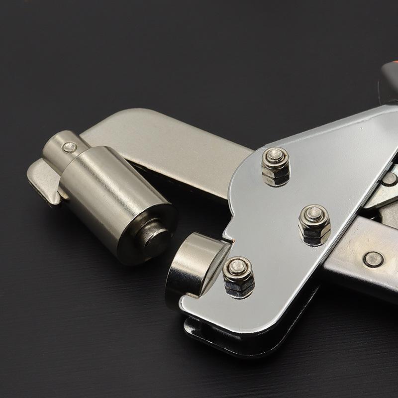 1 Набор Портативный Ручной Металлический Пробойник для Люверсов Зажим для Кожи Холста Одежды DIY Тент Кольцо 10 мм Комплект Инструментов для Зажима Люверсов