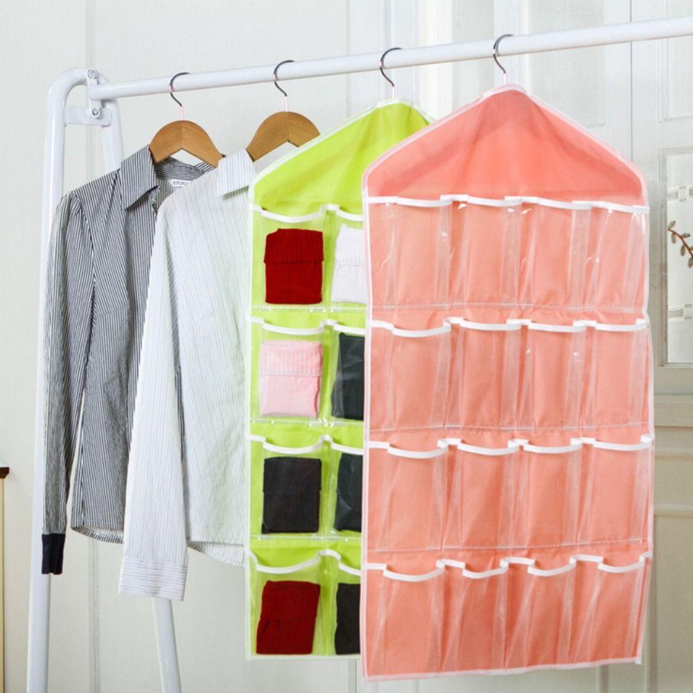 Bathroom Space-saving Sorting Sock Organizer Clothes Holder Underwear Storage Bag Sundries Sorting