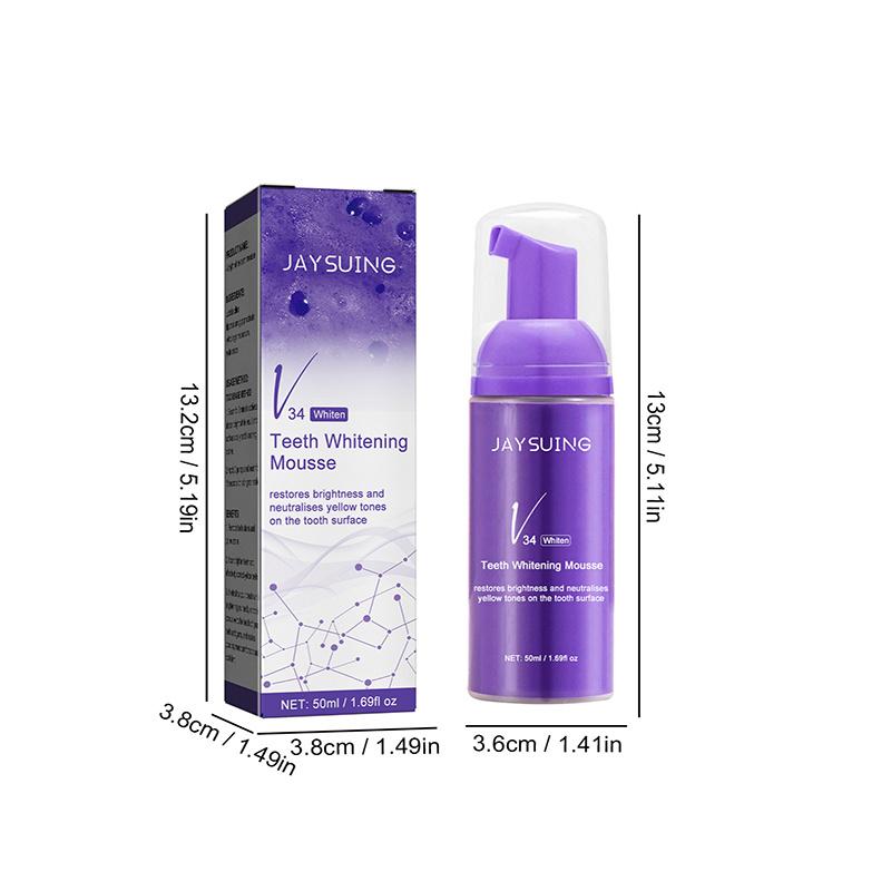 Мощная зубная паста для отбеливания зубов с удалением желтых пятен и эффектом свежести дыхания