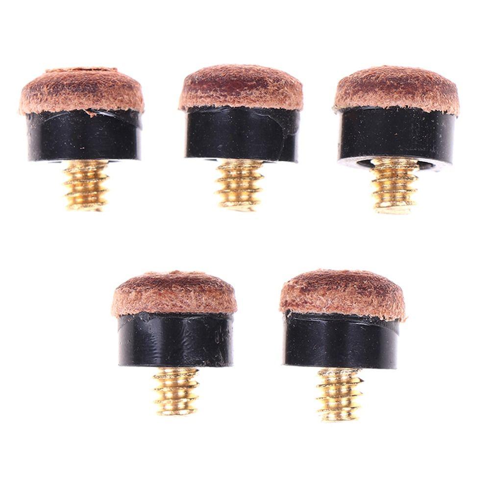 10/11/12/13mm Billiard Replacement Snooker Billard Soft Kit Billard Cue Pool Tips Screw On Cue Tips