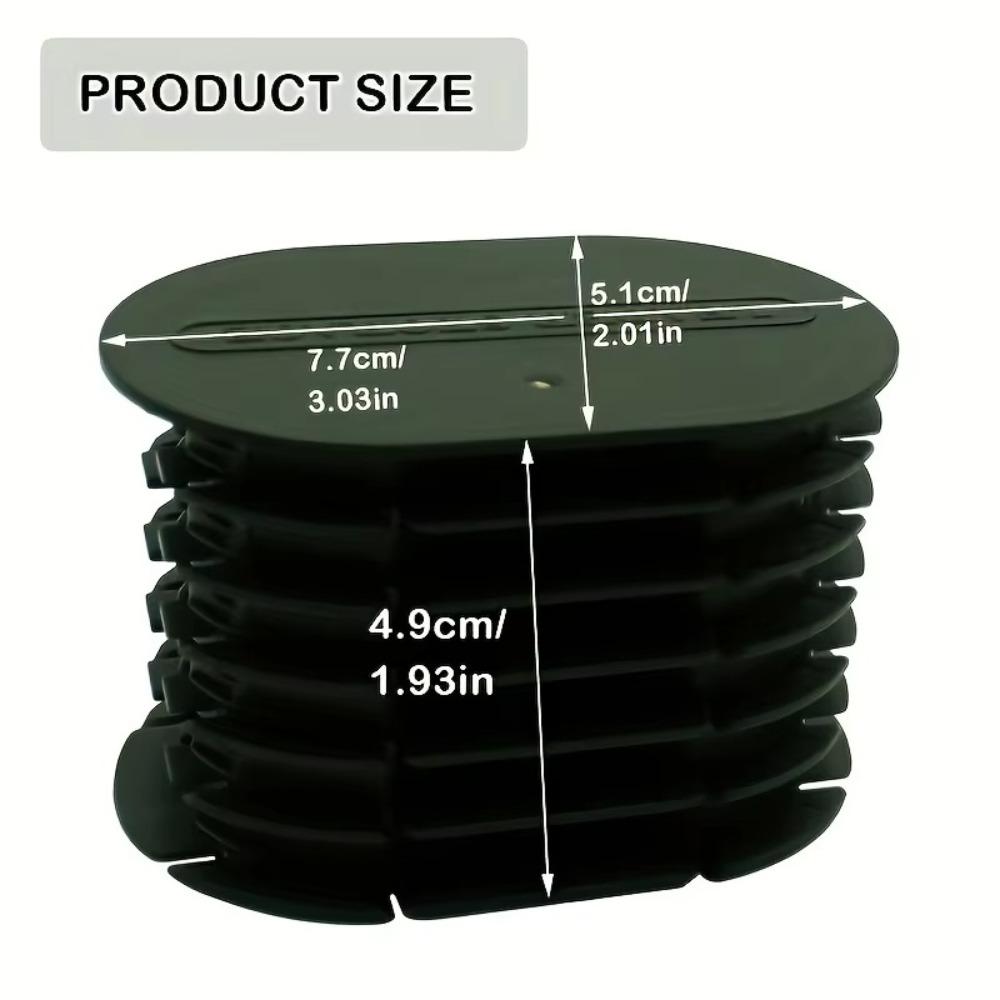Holds 6 Leaders Fishing Leader Storage Box Tangle-Free Design Carp Fishing line Storage