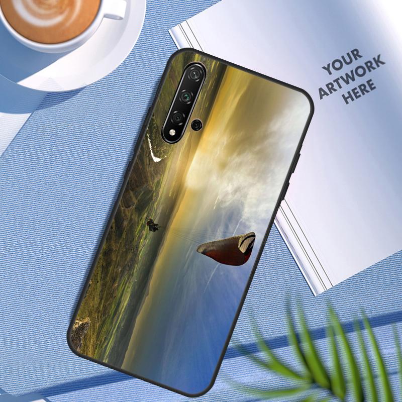 Paragliding Sport For Huawei Nova 11 12i 3i 7i 8i 9 10 SE Y60 Y61 Y70 Y72 Y73 Y90 Y91 P20 P30 Pro P40 Lite Case