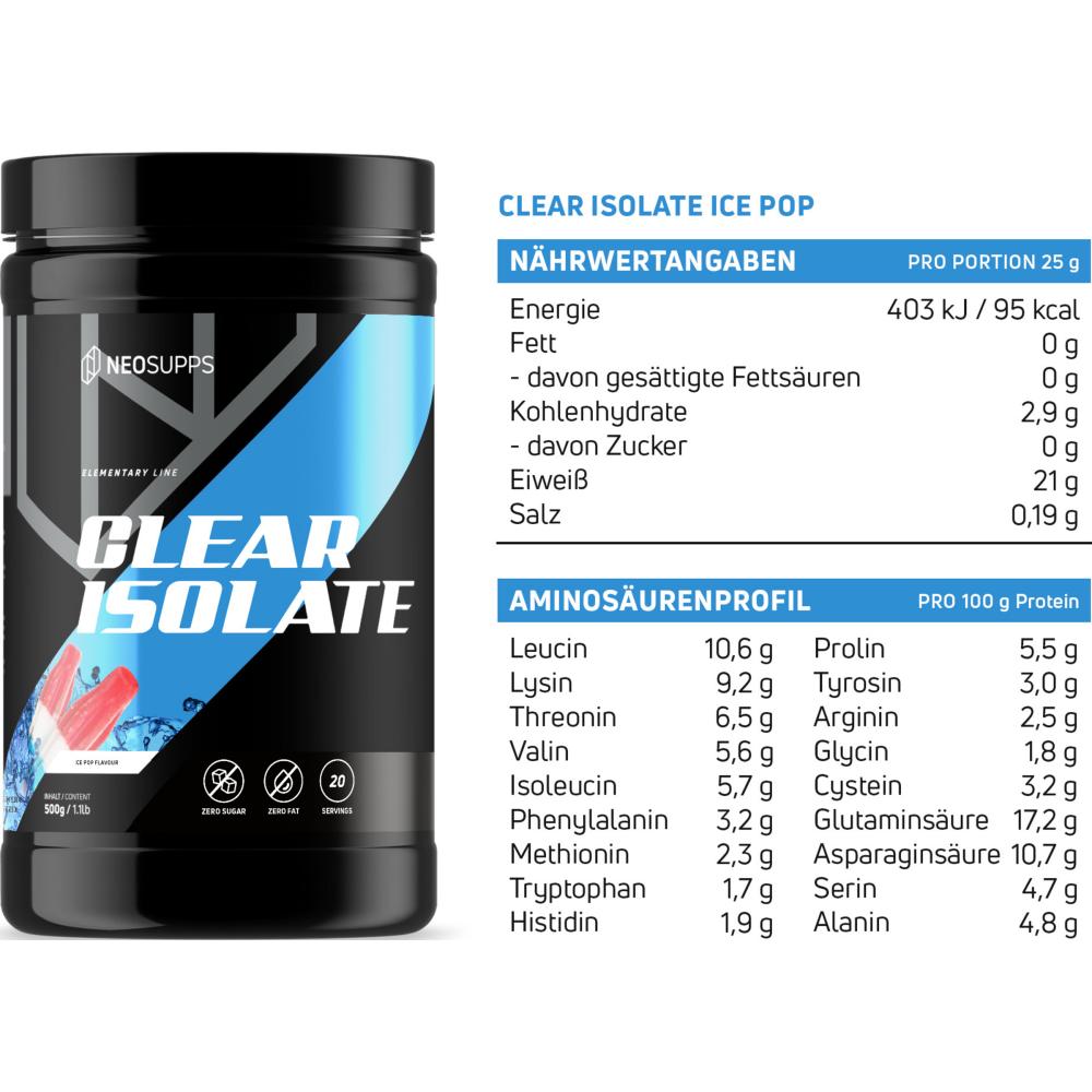 Neosupps Whey Protein Powder Ice Pop 500g