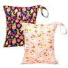 ALVABABY Wet Bag Set of Diaper Waterproof Swimsuit Large Bathing Travel Small Item Stroller Machine Diaper Waterproof Waterproof Swimsuit 2, Pouch,
