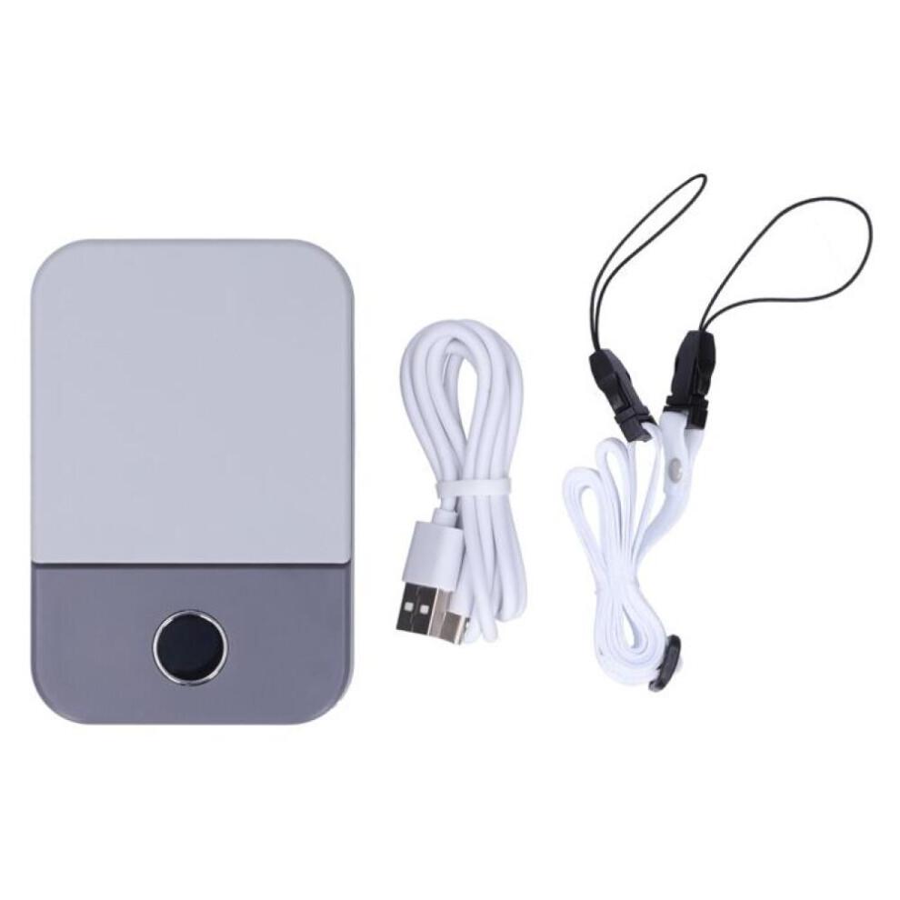 Draagbare elektrische ventilator met LED-display en USB-oplaadfunctie voor thuis en buitenshuis - HOME BUILDING ACCESSORIES