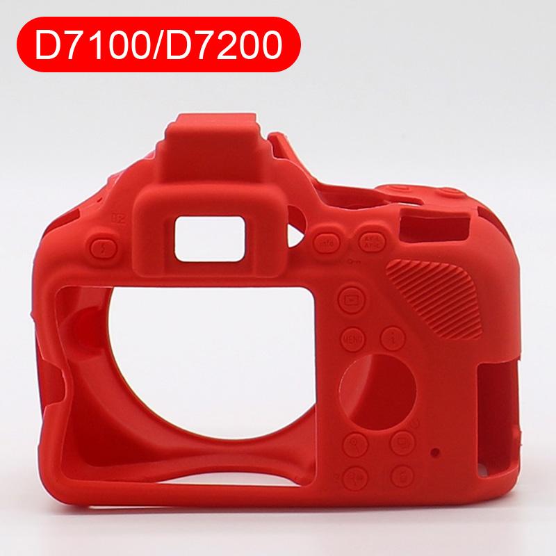 Мягкий силиконовый защитный чехол для камеры Nikon D7000 D7100 D7200 D7500