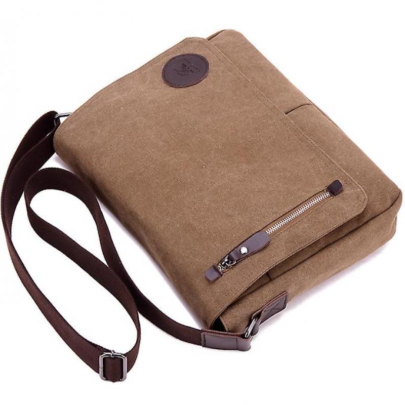 Унисекс сумка-мессенджер, повседневная холщовая сумка, наплечная сумка-слинг, сумка-сачел, сумка-мессенджер для мужчин, для работы, офиса, сумка для ноутбука 13 дюймов