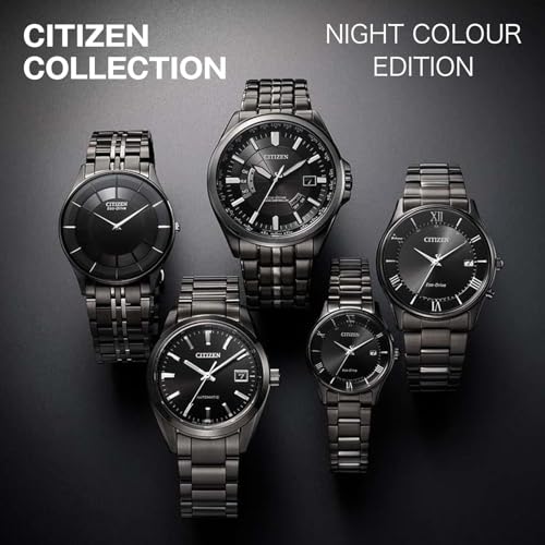 Citizen Eco-Drive Radio Watch AS1064-53E Black Night Color