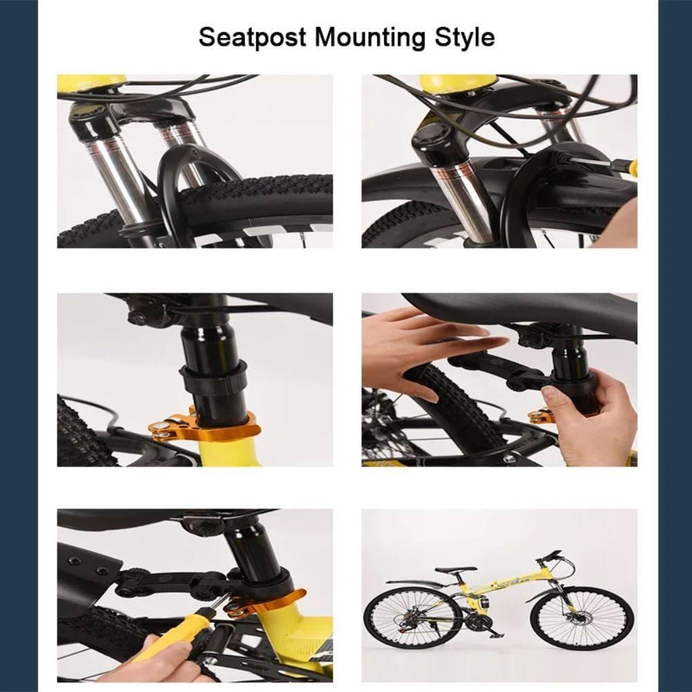 26Inch Bicycle Fenders Front Rear Tire Wheel Cycling Parts New Bike Guard Fender