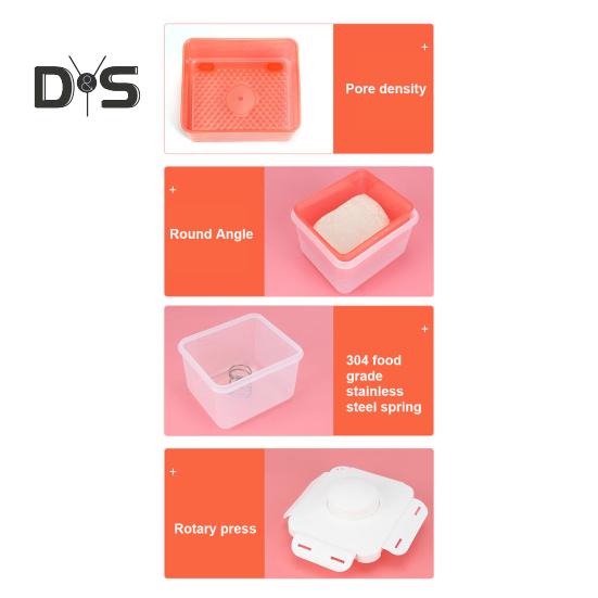 Пресс для тофу Усилитель вкуса тофу для легкого и быстрого удаления воды из тофу Регулируемые ручки Пресс для тофу для домашней кухни ресторана