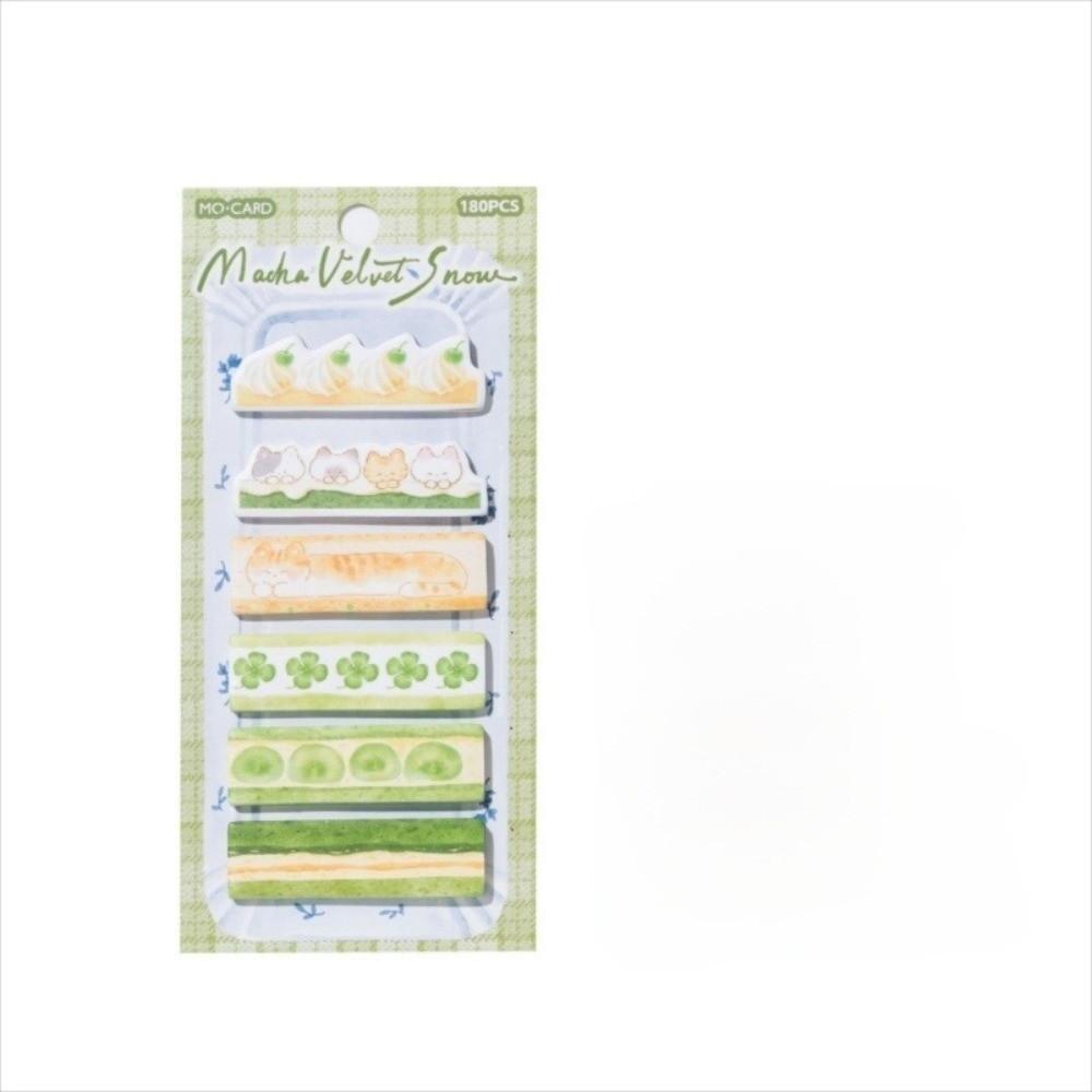 180pcs Cake Shop Series Tag Label Sticker Self Adhesive Stationery Sticker Scrapbooking Sticker