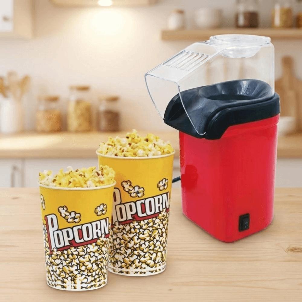 Fully Automatic Popcorn Machine Quick Pop Popcorn Maker Corn Air Popper Party