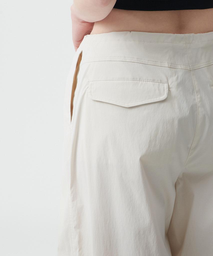 MUSINSA STANDARD WOMAN Женские парашютные брюки [Кремовый]