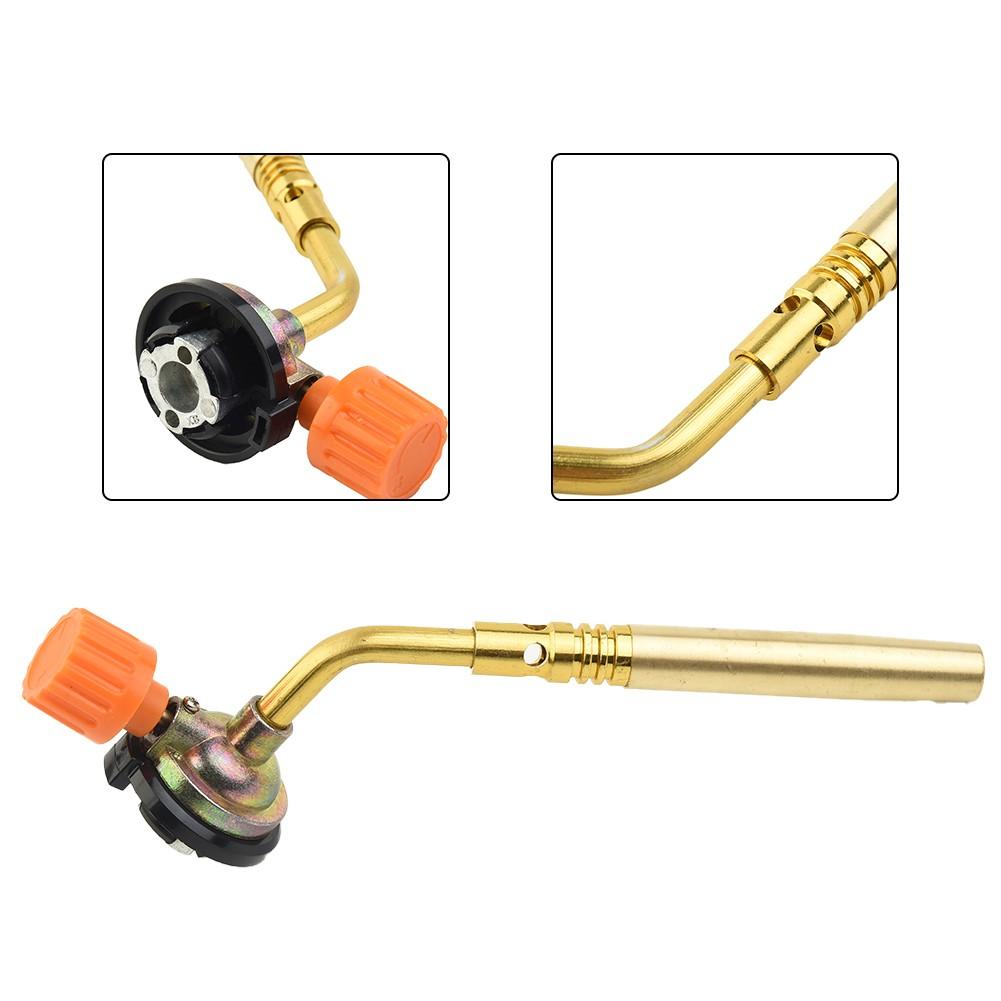 Газ бутан 1300℃ паяльная лампа огнемет горелка для дома кемпинга сварки барбекю инструмент