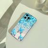 Синяя бабочка Волна океана Чехол для телефона Для iPhone 17,16,15,14,13,12,11 Pro Max,16/15/14Plus,XS Мягкий черный чехол