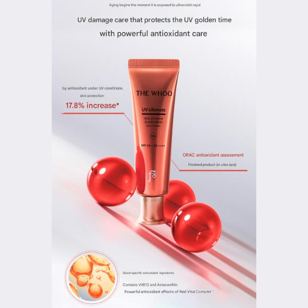[The Who] UV Ultimate Red Витамин Солнце 50 мл (3 варианта)