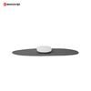 Gray Pebble Leather Mouse Pad, Small Mouse Pad, Portable Mouse Pad, Mini Mouse Pad, Convenient to Carry, Suitable for Business Trips, 0393