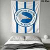 Brighton Wall Tapestry Aesthetic Wall Hanging Printed Fabric Blanket Decorative Tapestries for Bedroom Living Room Home Decor