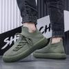 Mesh Deodorant Non-slip Fly-woven New Men's Shoes Spring and Autumn Soft Sole Breathable Thin Sports and Leisure Shoes Men's Cloth Shoes