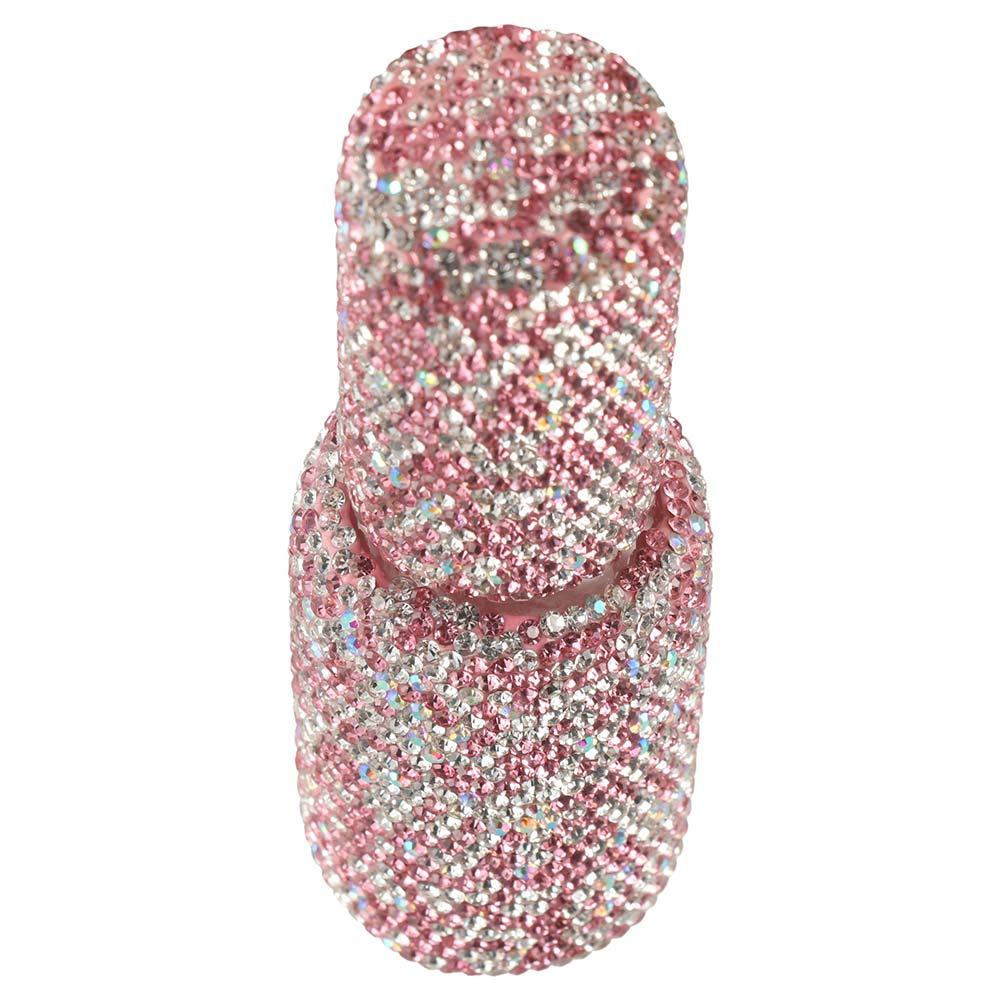 Portable Rhinestone Perfume Bottle Empty Cosmetics Vials Bling Spray Dispensers  Makeup