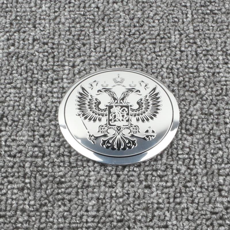 Car Car Stickers Personality Creative Metal Shielding Scratch Stickers Fuel Tank Cover Stickers Russian Flag Tail Logo Modified Eagle Logo