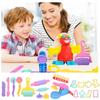 Safe Modeling Clay Accessories Educational DIY Dough Tool Kit Creative 3D Plasticine Mold  Children