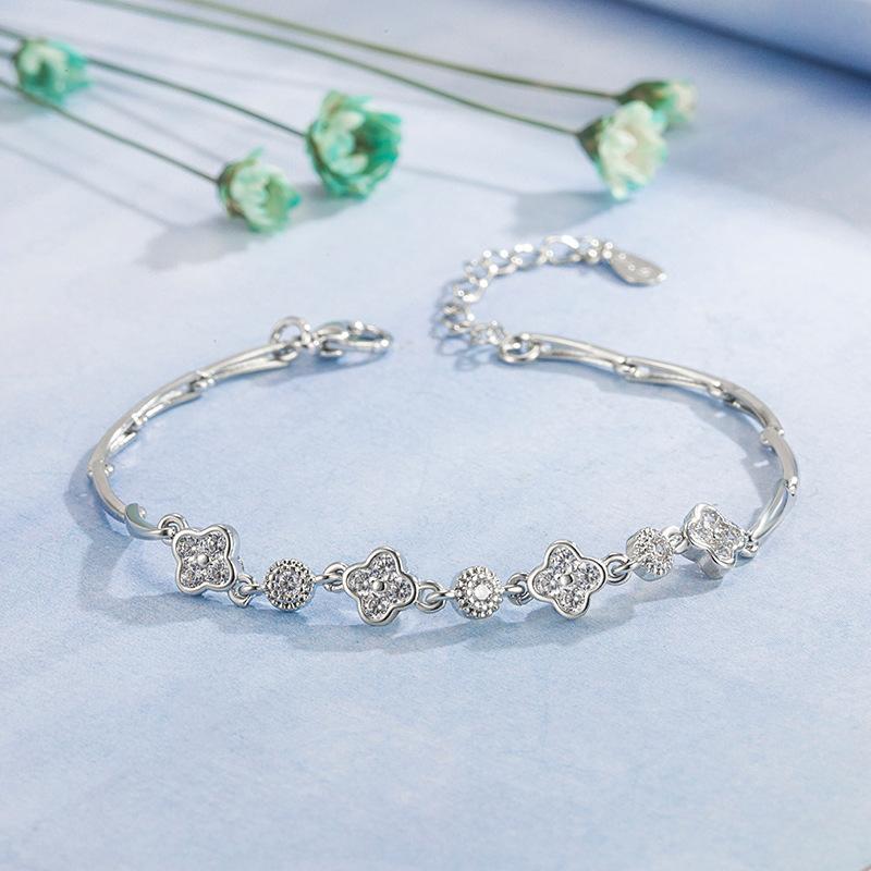 Линдон циркон браслет ювелирные изделия геометрические бусины браслеты-цепочки модный тонкий свадебный подарок для подруги женщин