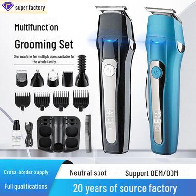 Универсальный набор из электрической машинки для стрижки волос и бритвы для бритья, подравнивания и ухода за собой