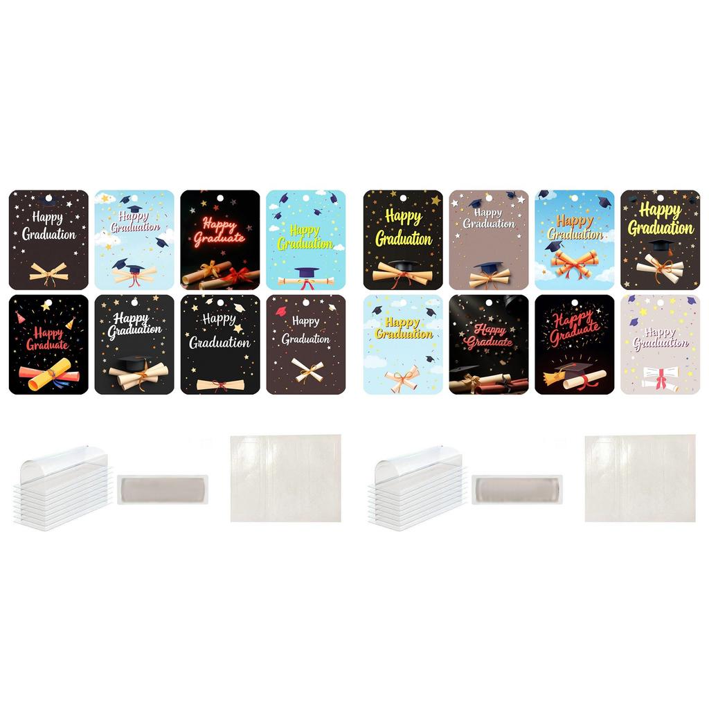 Graduation Season Day Themed Creative Wallet Insert Cards And Gift Decoration Set