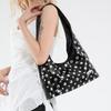 Spicy Girl Rivet Shoulder Bag Metal Stud Bucket Bag Casual Y2k Underarm Bag Lady