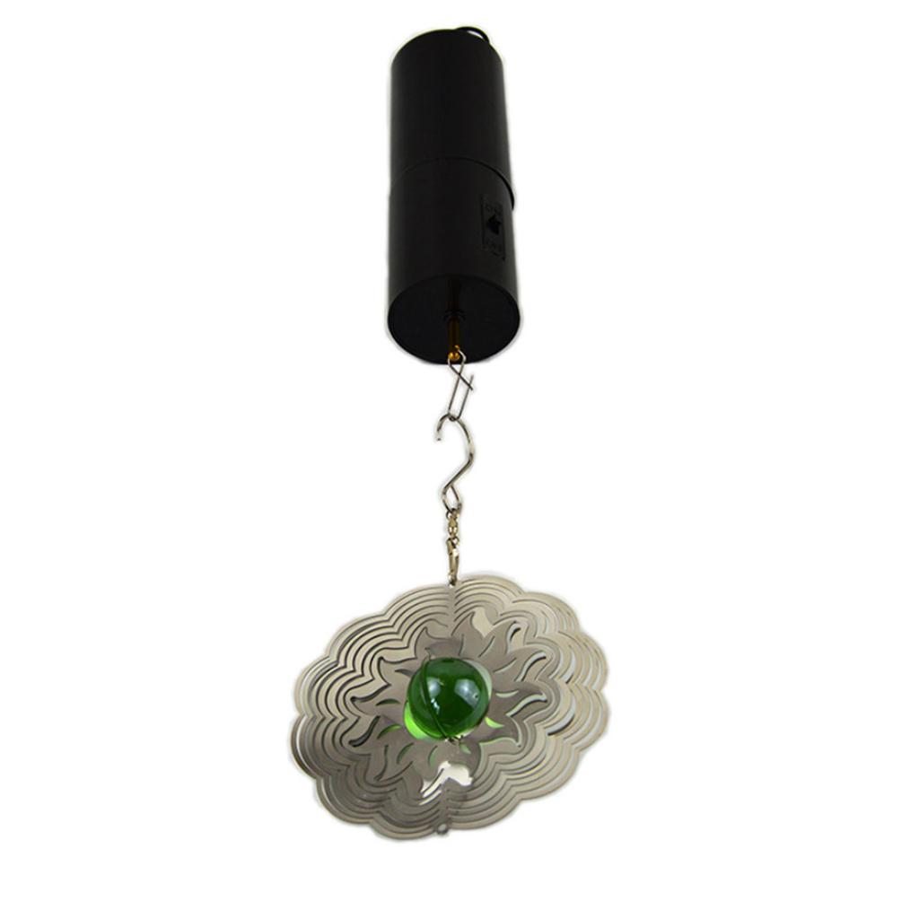 Black ing Batt y Pow ed Motor Rotating Motor for Garden Wind Wind Chimes