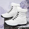 Women's High Tube Cotton Boots Plus Size Winter Fleece-lined Thickened Outdoor Boots Warm Snow Boots Fashion Women's Boots