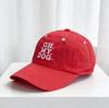 New quick-drying letter embroidered cap men's and women's spring and summer light and breathable versatile sunshade baseball cap