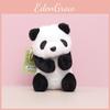 Plush Panda China Toy Cartoon Keychain Bag Decoration Animal Pendant Gift Doll