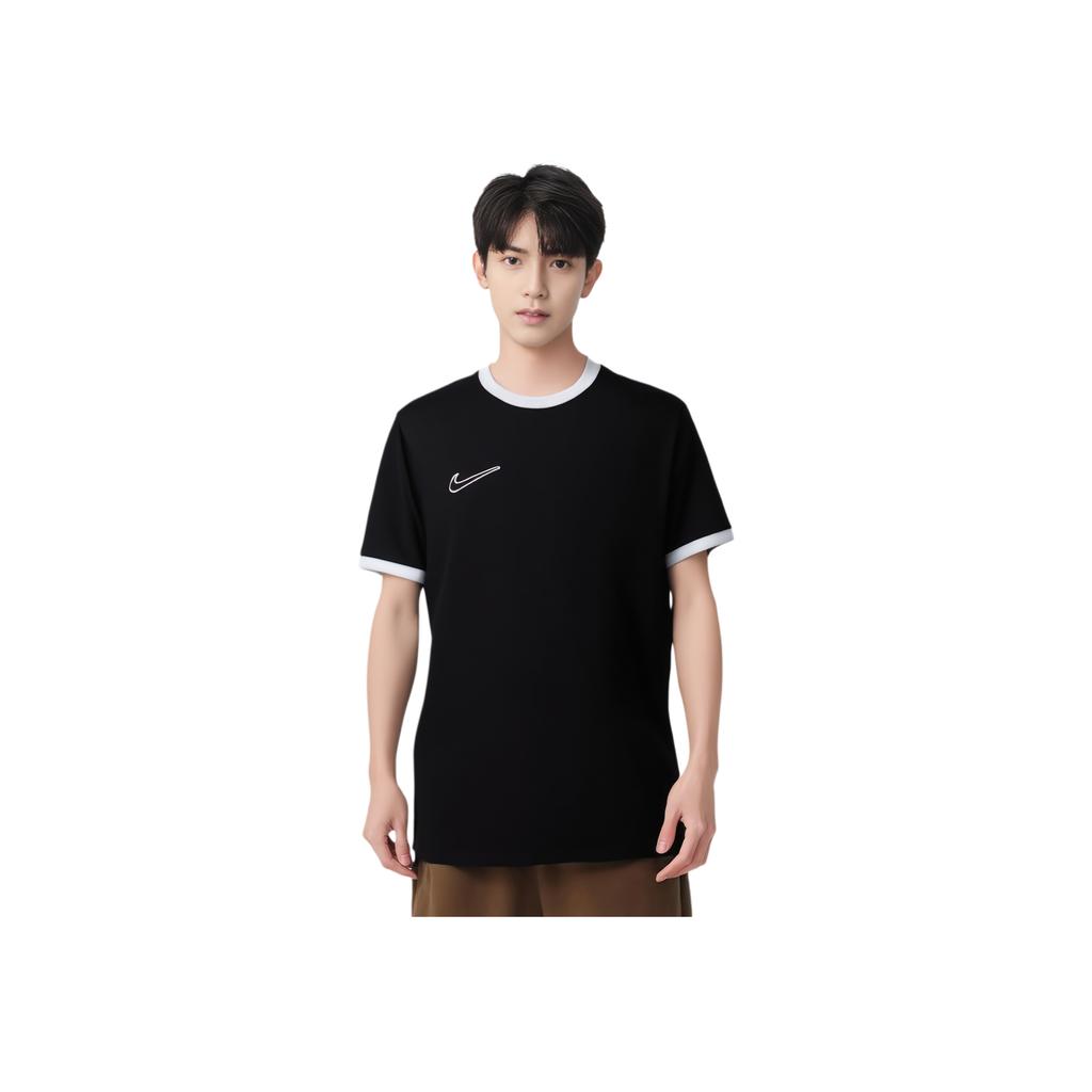 Nike Logo Short Sleeve Round Neck T-Shirt Men tops Black FZ9754-010