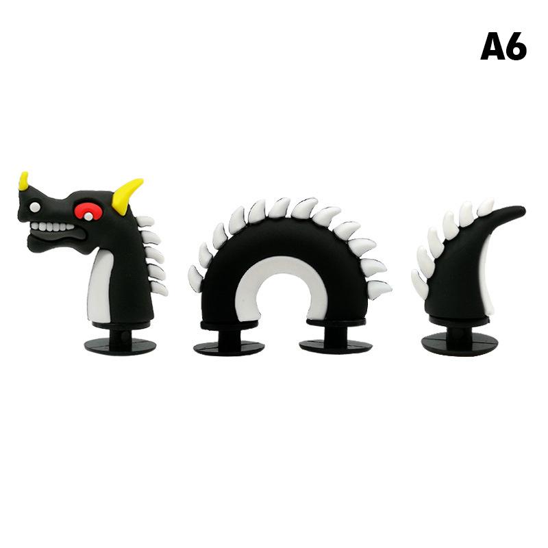 1 компл. пародия, китайский дракон, пряжка для обуви, аксессуары для обуви «сделай сам», декор, подарок