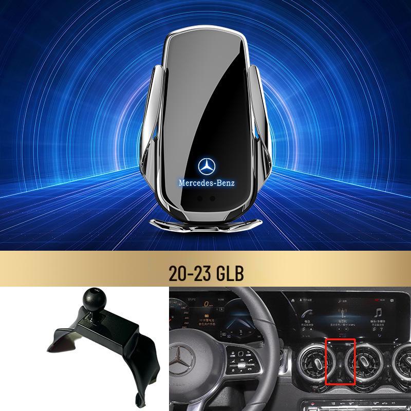 Беспроводной держатель для телефона с быстрой зарядкой Mercedes-Benz для C-Class/R-Class/S-Class/E-Class/GLK/B-Class