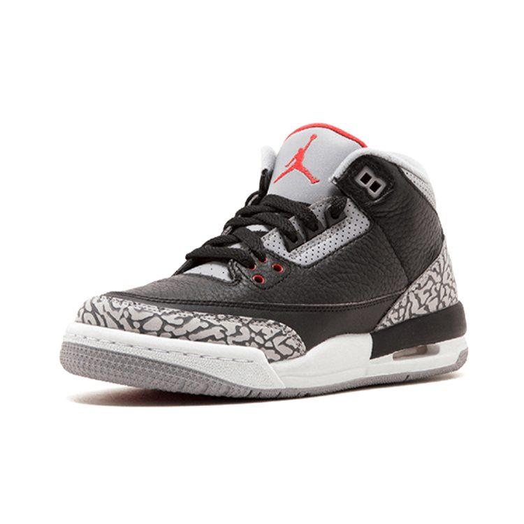 Jordan 3 Ретро Черный Цемент 2018 GS 854261-001